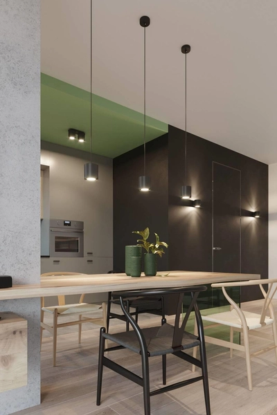 Wisząca LAMPA SL.0051 metalowa OPRAWA zwis tuba czarna