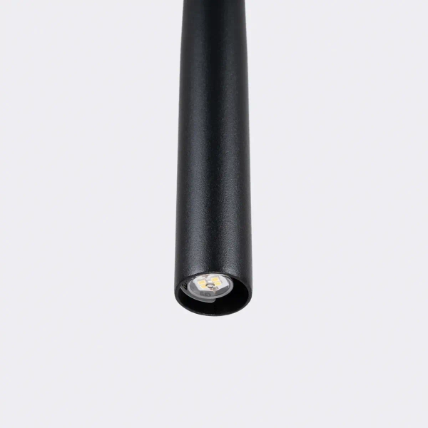 Podłużna lampa wisząca BLISS SL.1462 sopel tuba czarna