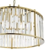 Żyrandol glamour Kiran KIR0535 kryształowy nad stół crystals mosiądz