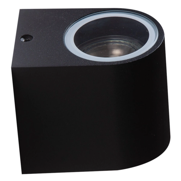 Czarny kinkiet na taras Rimini AZ4265 Azzardo IP54 lampa ścienna