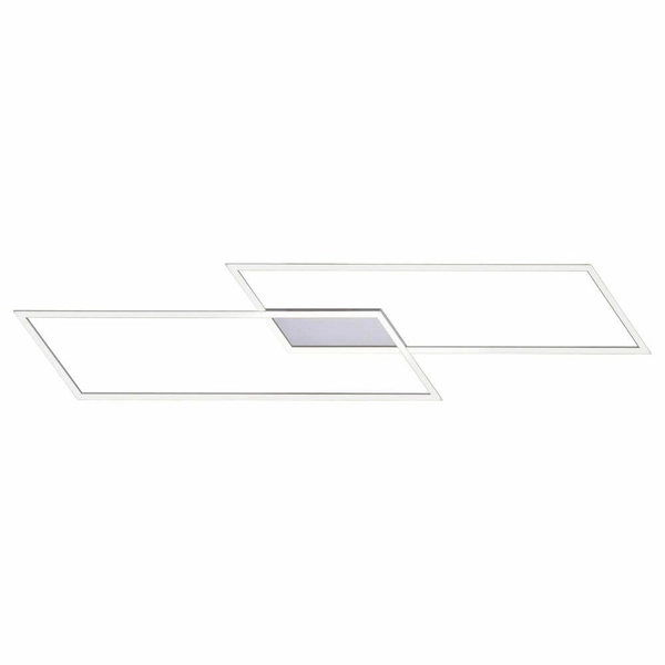 Metalowa lampa sufitowa Inigo LED 40W do salonu aluminium