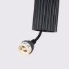 Lampa wisząca potrójna KARBON SL.1575 tubka podłużna czarna