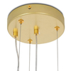 Lampa wisząca loftowa Sesto MSE010100336 Moosee druciak złota