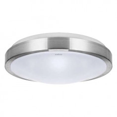 LAMPA sufitowa ALEX 03564 Ideus okrągła OPRAWA plafon LED 24W 4000K natynkowy IP44 srebrny biały