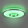 Sypialniany plafon RGB Realta R64401005 RL Light LED 24W 2700-6500K srebrna