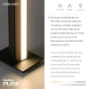 Podłogowa lampa PURE-LINES brązowa antracyt 451-79 1xLED 21W CCT z pilotem