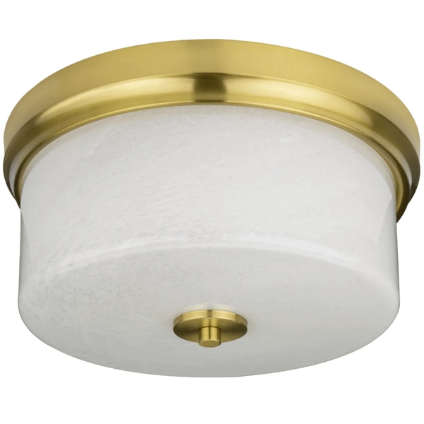 Szklana lampa sufitowa Dresden C02381BR Cosmolight mosiądz