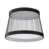 Druciana lampa sufitowa Balu MX3328-2-3BT LED 34W 3000-6000K czarny