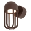Ledowa ścienna lampa Wells 33808/08/97 LED 8W 2700K IP54 brązowy