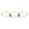 Ścienna lampa Palmas QN-PALMAS-3W-PN LED 27W 3000K IP44 balls nikiel biała