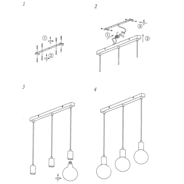 LAMPA wisząca SKY 106336 Markslojd metalowa OPRAWA zwis LISTWA sufitowa przewody kable czarne
