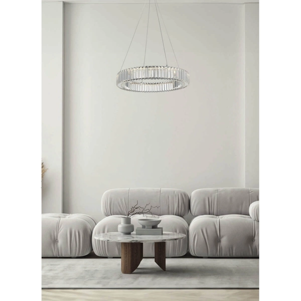 Wisząca lampa kryształowa SPARK AZ5788 Azzardo LED 30W 3000K złota