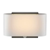 Solarna lampa ścienna Piola 2418051001 LED 5W 3000K IP44 biała