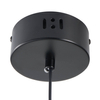 Loftowa lampa wisząca Hank ST-10229P BLACK LED 7W 3000K metal czarny biały