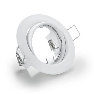 Wpuszczana lampa sufitowa okrągła JURA 650100131 z regulacją biały