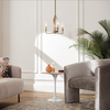 Żyrandol wiszący QN-KIMROSE3-BNB art deco szklany mosiądz