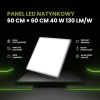 Lampa ledowa na sufit 950 LED 40W 4000K kwadratowy biały