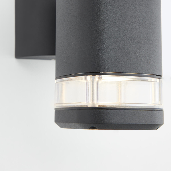 Lampa zewnętrzna ścienna Jandy 90967A06 na elewację IP44 czarna
