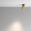 Podtynkowa lampa sufitowa Calipso C110CL-01-GU10-BS czarny mosiądz