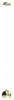 Metalowa lampa wisząca Gulia AZ4980 nowoczesna złota
