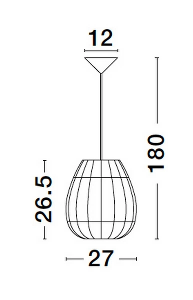 Naturalna lampa wisząca REYNOSA LE42950 hampton beżowa czarna