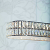 Wisząca lampa Verina 76514 Endon LED 5W 3000K kryształ przezroczysty chrom