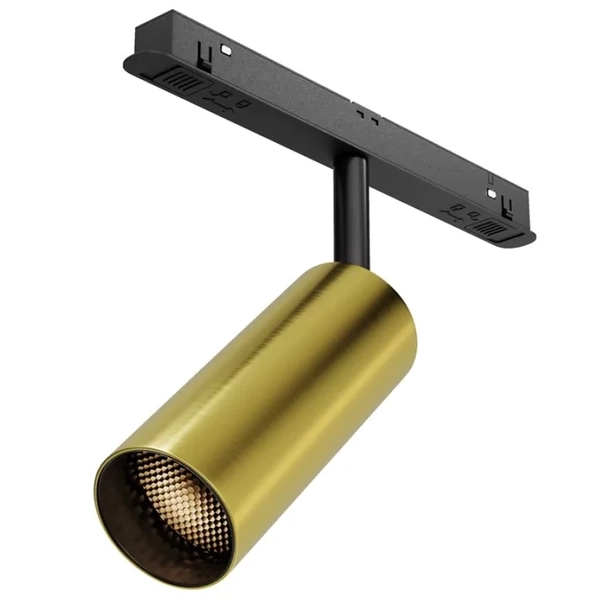 Szynowa lampa magnetyczna Focus TR032-2-12W3K-M-BBS LED 12W 3000K tuba mosiądz