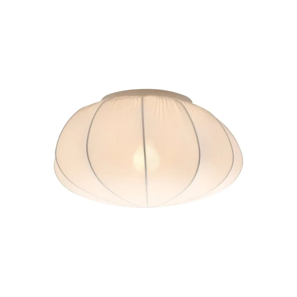 Materiałowa lampa sufitowa Aeron 2412206001 do sypialni biały