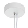 Lampa wisząca ENIGMA ST-8821P-40 WHITE LED 13W 3000K pofalowana biały złoty