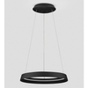 Sypialniana lampa pierścieniowa BATALLAS LE44786 LED 38W 3000K zwis czarny