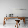Zwisająca lampa Teo 1449 LED 13W 3000K belka listwa drewniana