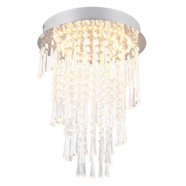 Sufitowa lampa Pomp R67341106 LED 18W 2700-6500K przezroczysty chrom