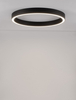 Sufitowa lampa Milpa LE43278 Luces Exclusivas LED 50W 3000K ring czarny