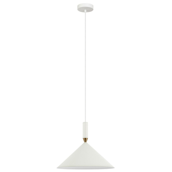 Metalowa lampa wisząca Drello PND-541101-W Italux do salonu biała