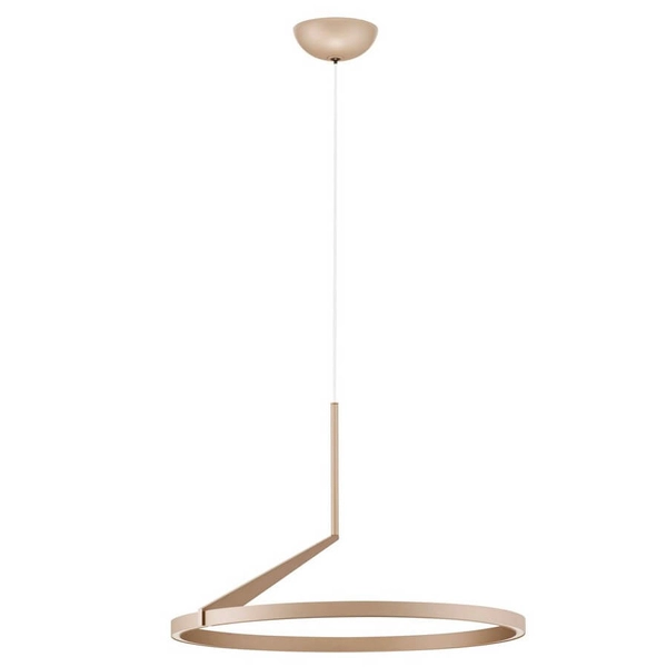 Lampa wisząca pierścień ZUDANEZ LE44773 LED 31W 2700-4000K ring złota