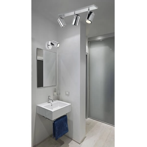 Łazienkowa lampa sufitowa Noemie nowoczesny downlight chrom