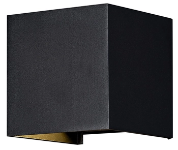 Lampa ścienna zewnętrzna Fulton O572WL-L6B LED 6W 3000K kwadratowa czarna