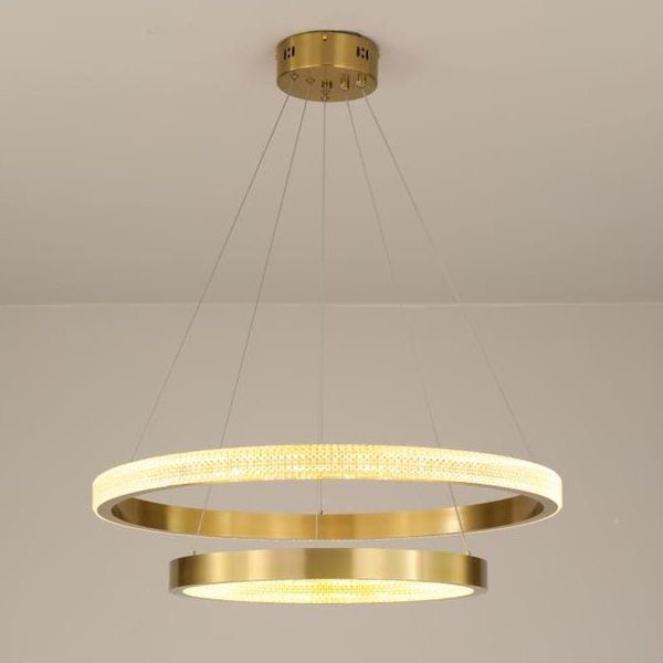 Sypialniana lampa wisząca CGZING60A Copel LED 50W 3000K złota