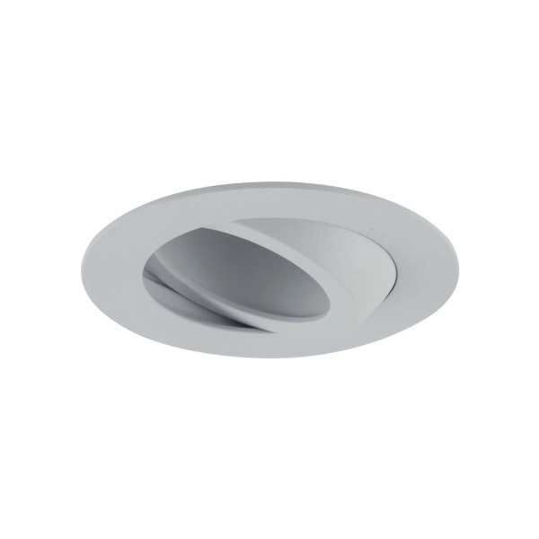 Lampa sufitowa AURA białe oczko regulowany kąt podtynkowe 1xGU10 IP65 10572