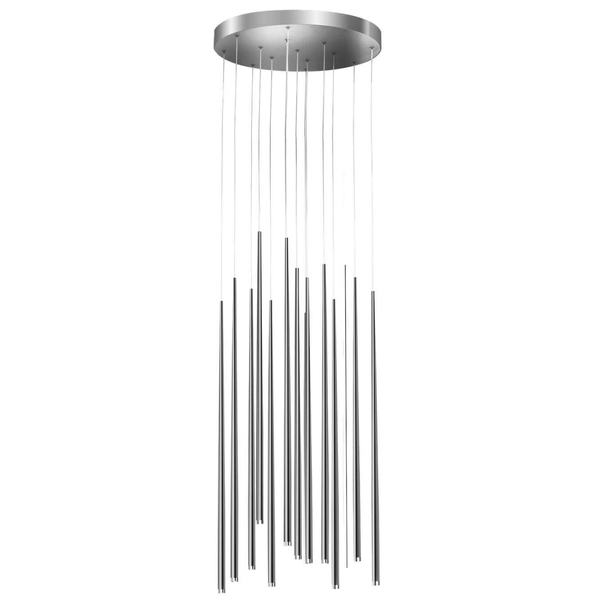 Salonowa lampa wisząca Louise LED 36W 3000K kaskada chrom