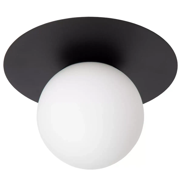 Salonowa lampa sufitowa TRICIA 79187/01/30 Lucide bańka czarna biała
