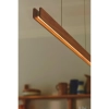 Lampa wisząca listwa Ilgas 2412053014 LED 47W 3000K nad stół naturalny