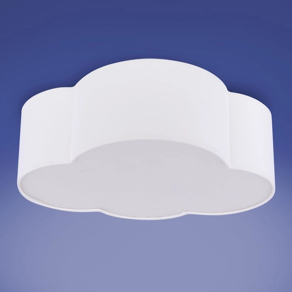 Dziecięcy plafon chmurka Cloud 4228 TK Lighting metalowy z tkaniny biały