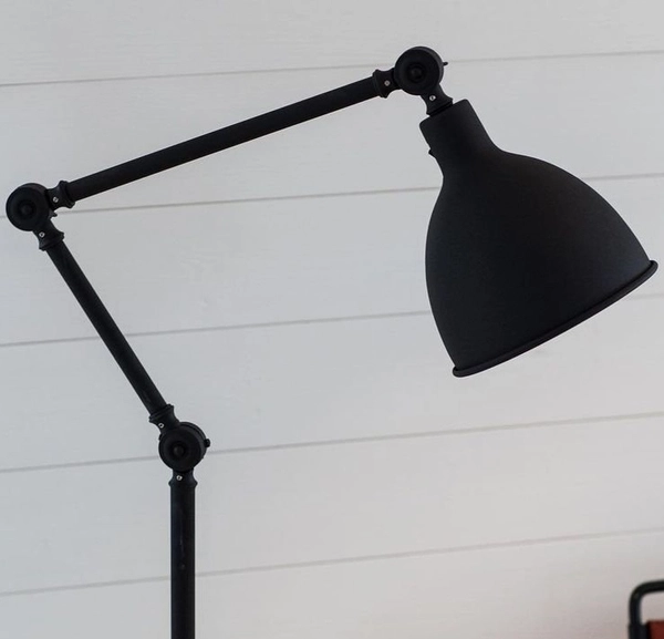 Industrialna lampa ścienna Bazar 2827660-4000 By Rydens regulowana czarna