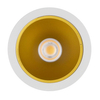 Okrągła oprawa PAXO  H0108 + RH0106/H0107 GOLD Maxlight biało złote oczko LED 10W 3000K do kuchni