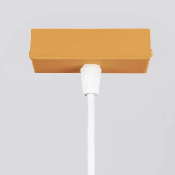 Lampa zwis nad wyspę Spark SL.1396 prostokątna do jadalni złota