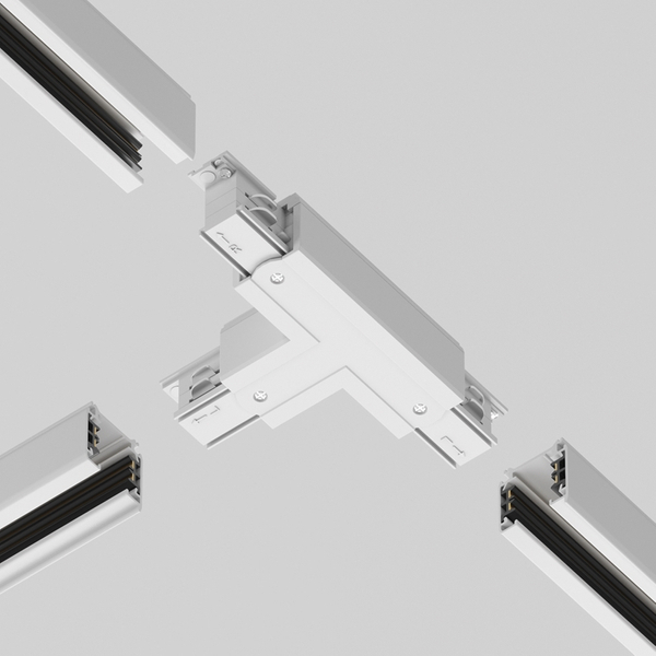 Łącznik-T do 3-faz systemu szynowego Trinity TRA005CT-31W-L Maytoni biały
