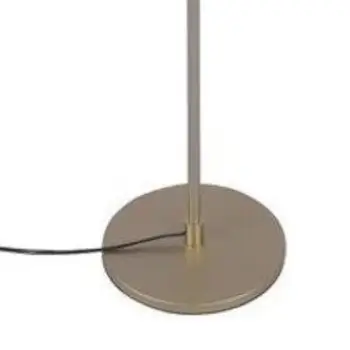 Stojąca lampa salonowa Disco ST-1331-F Step LED 7W 3000K art deco złota
