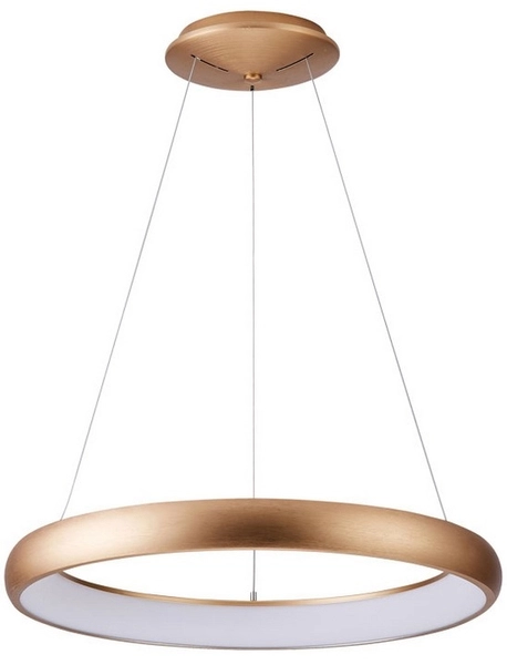 Lampa zwisowa Antonio AZ5064 LED 50W pierścień złoty