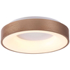 LAMPA plafon CARMELLA 5052 Rabalux okrągła OPRAWA metalowa LED 30W 4000K sufitowa złota biała
